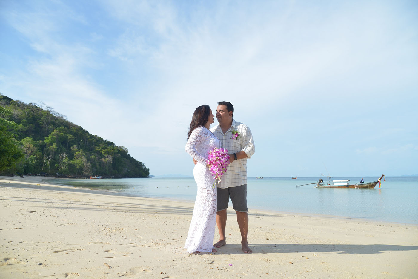 Phi Phi Island Secular Wedding Package Renata Rafael 04